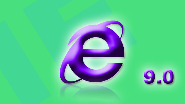 Ugly IE9 Logo